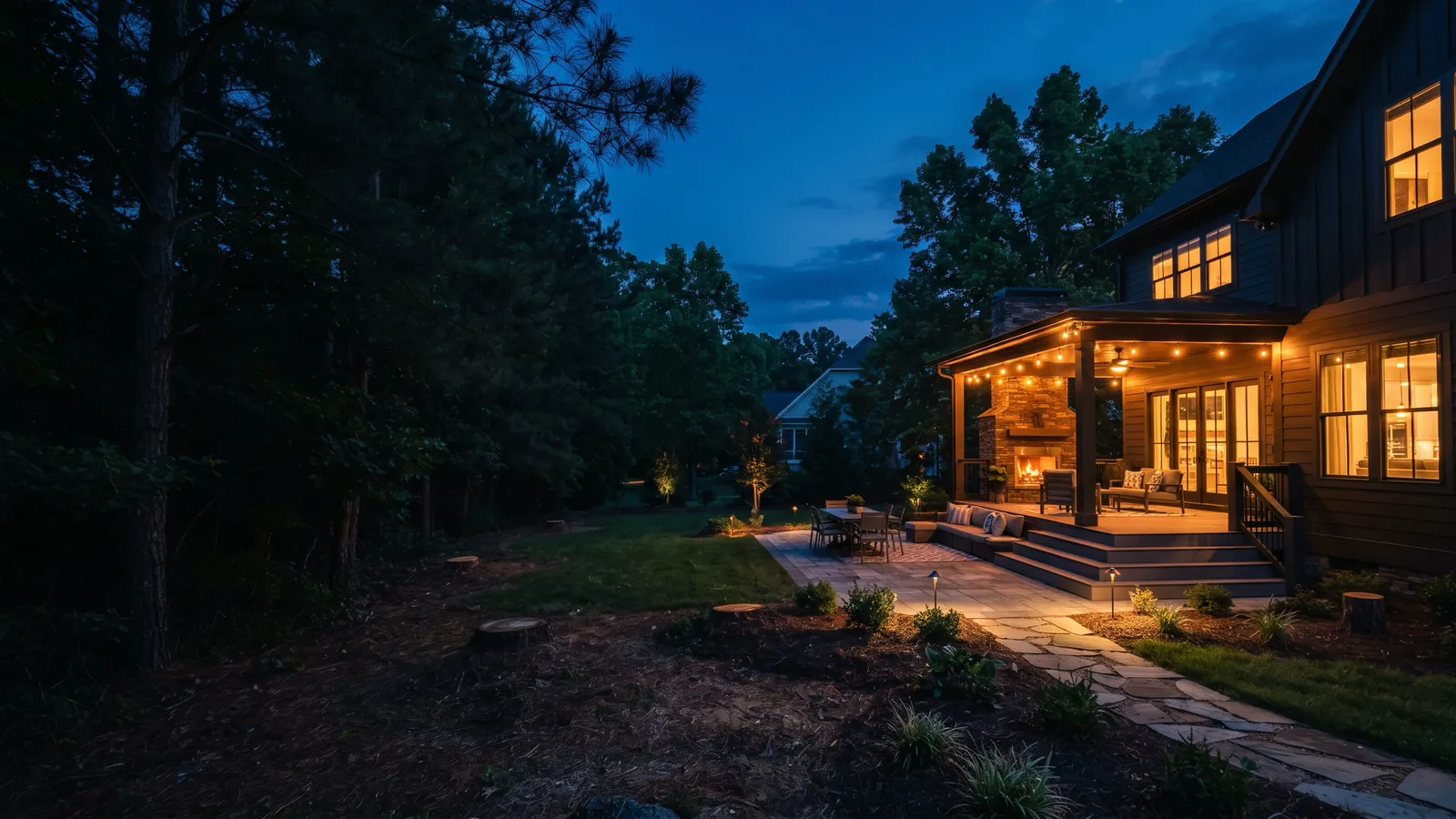 Clear Cut Tree Masters work in Lakeland